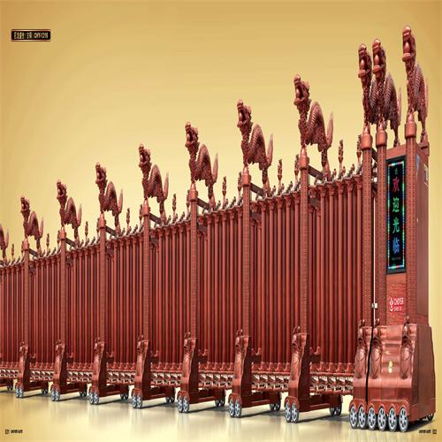 矛_��庄豪华电(sh��)动门